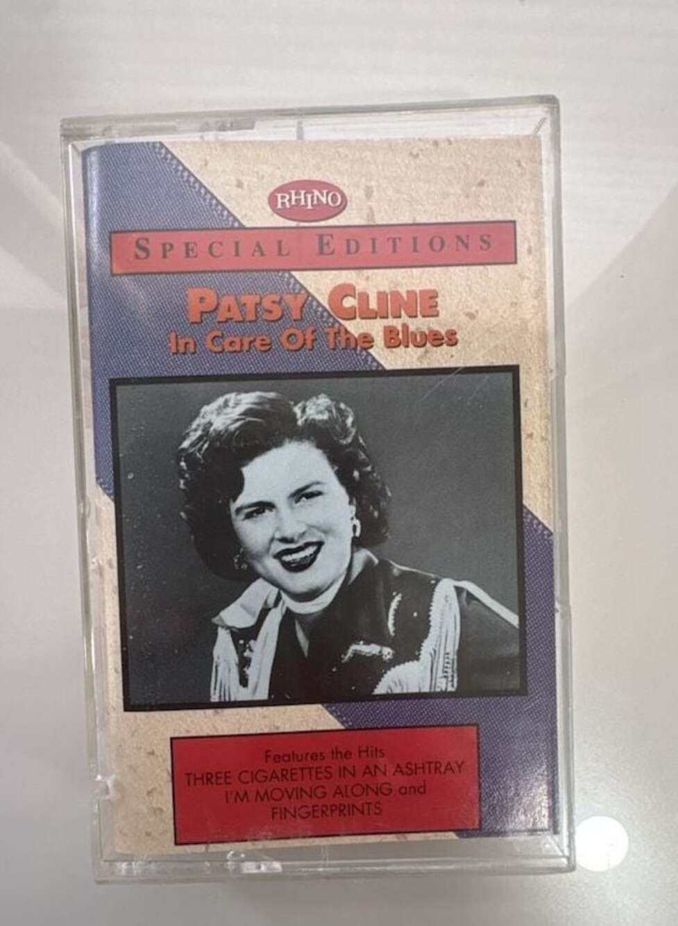 Patsy Cline In Care Of The Blues Rhino Special Editions Cassette Tape